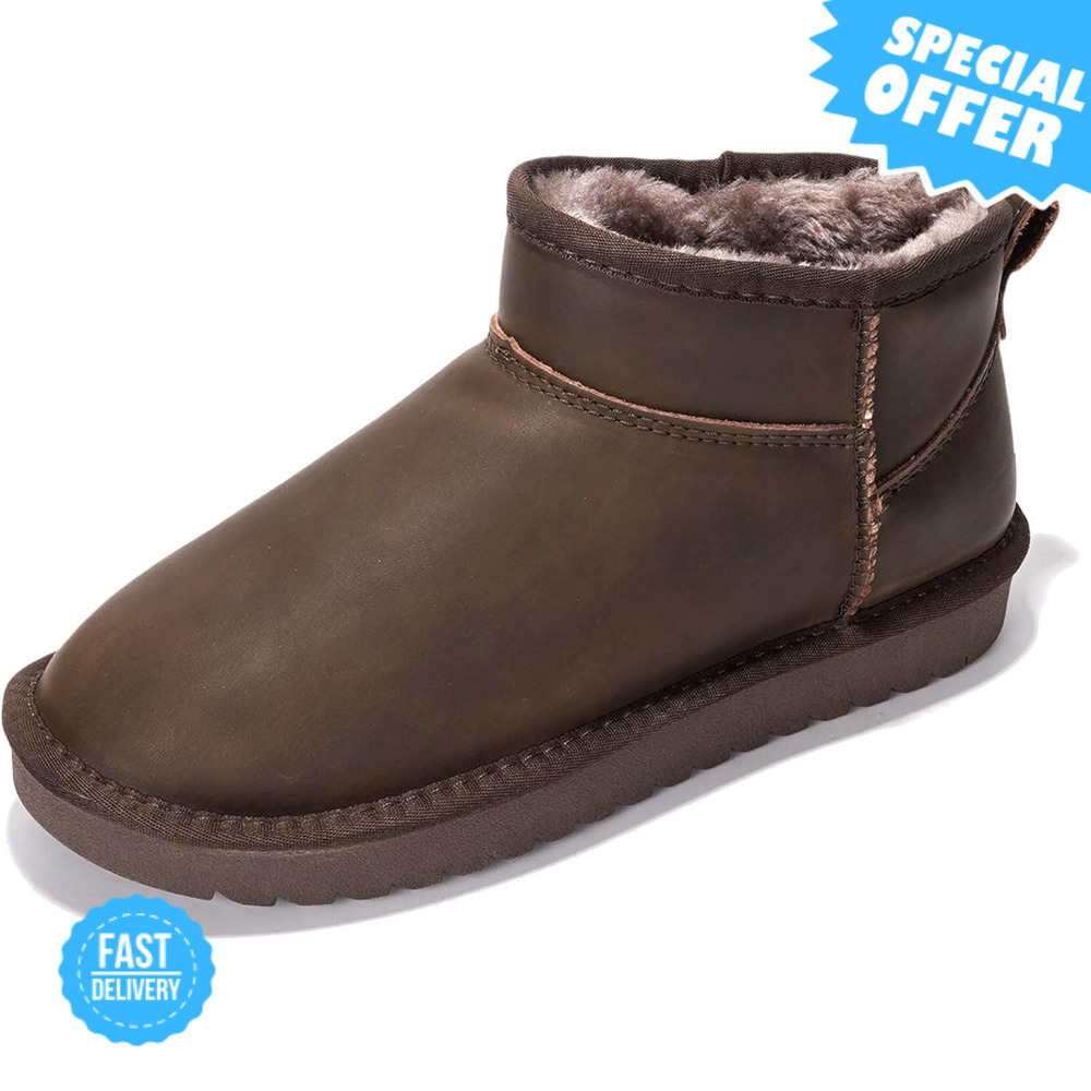 BRAND NEW Project Cloud Leather Ankle Boots - Water Resistant & Comfy!